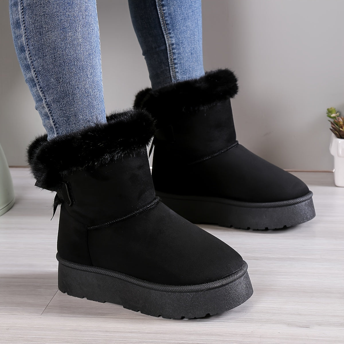 Bequeme Winterstiefel für Frauen