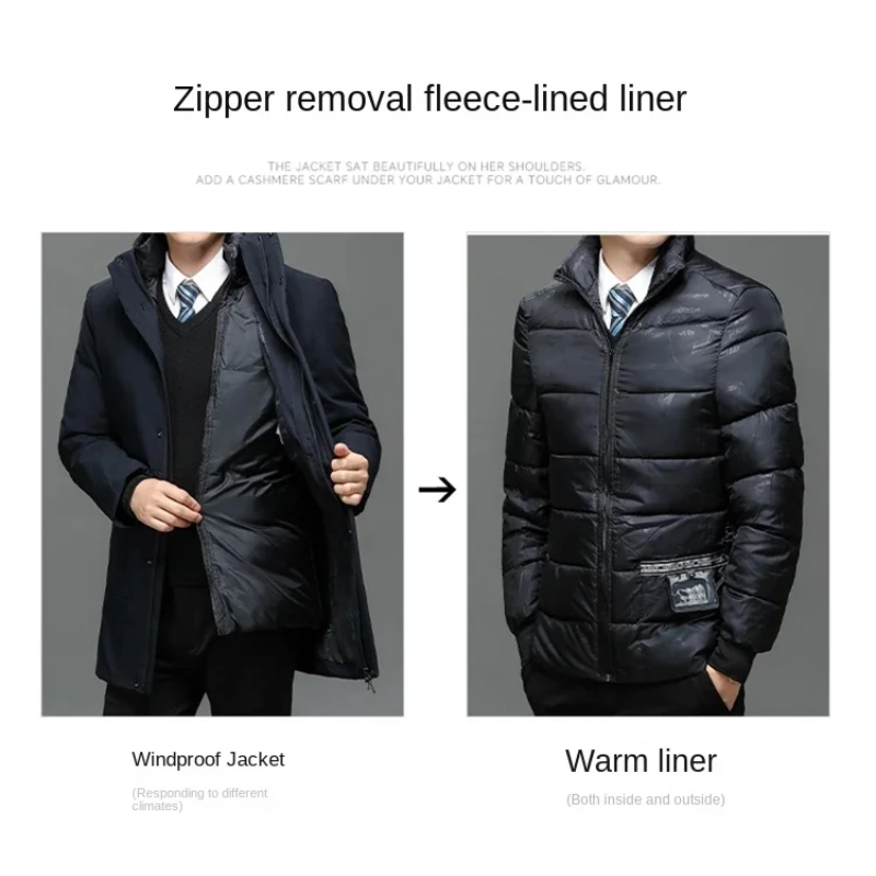 Männliche Formeller Winterjacke für Herren