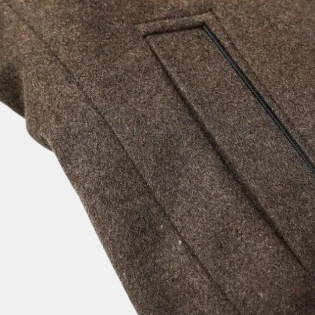 Jack™ | Dicker Trenchcoat aus Wolle