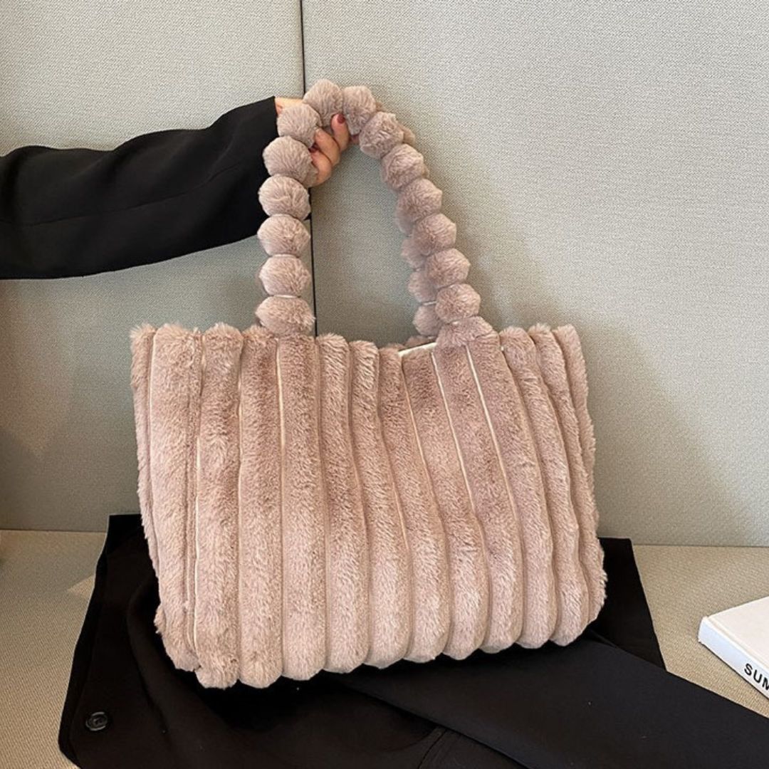 Chunky Schultertasche mit markantem Design Für Frauen