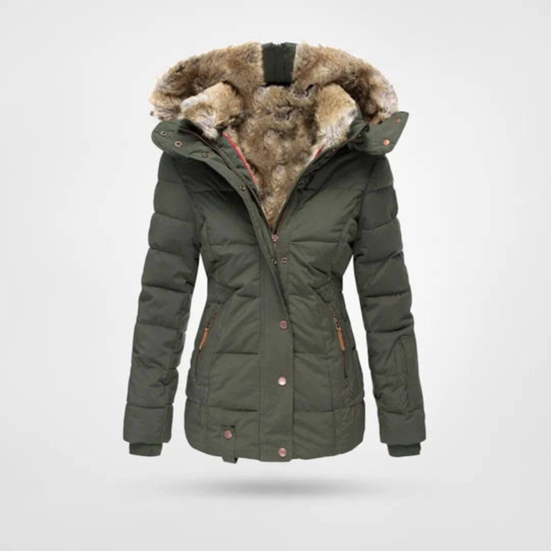 Fiene | Damen Winter Parka Jacke | Warme