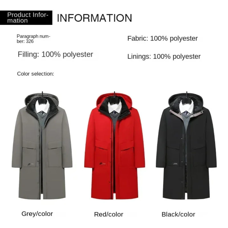 Stilvolle Parka-Winterjacke für Herren