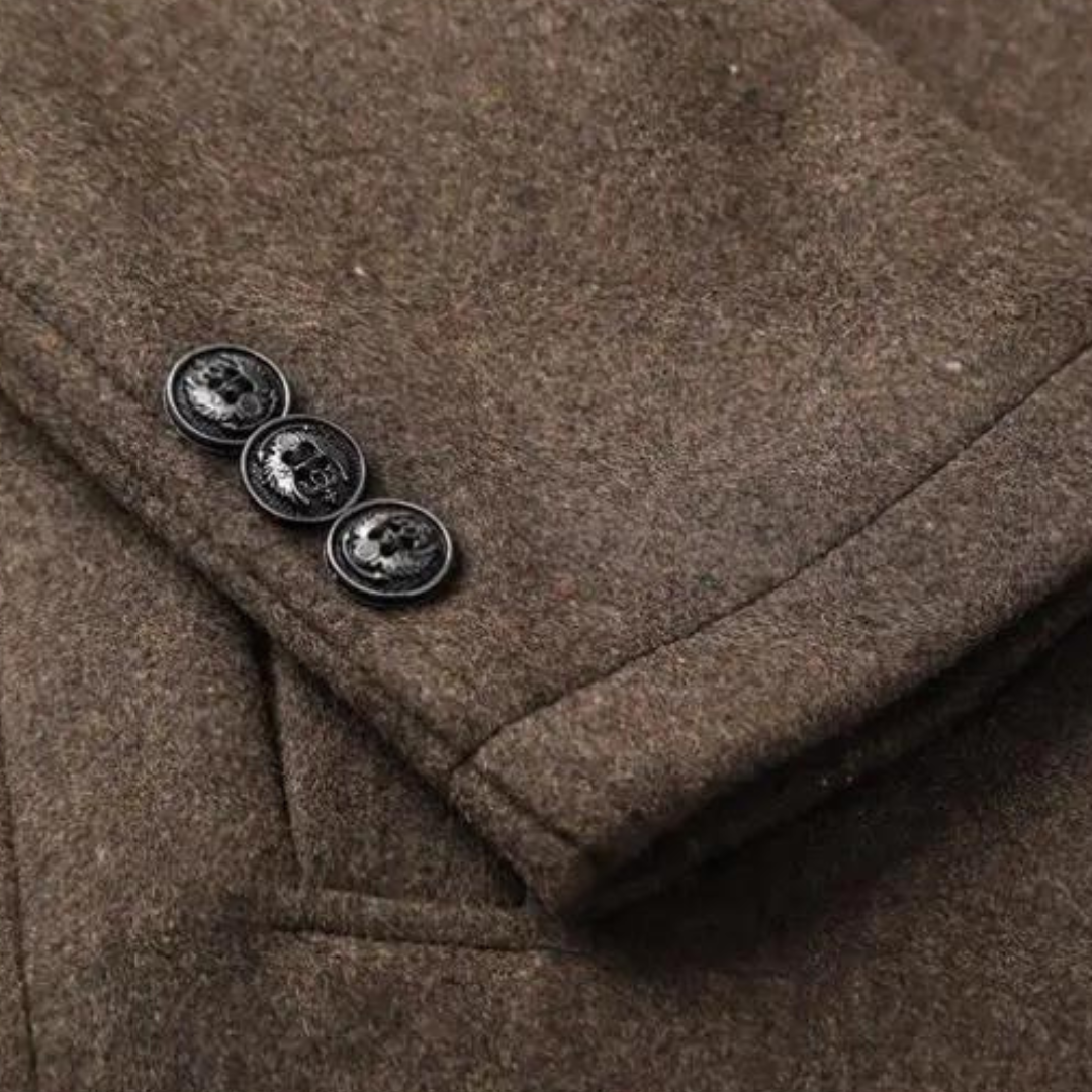 Jack™ | Dicker Trenchcoat aus Wolle