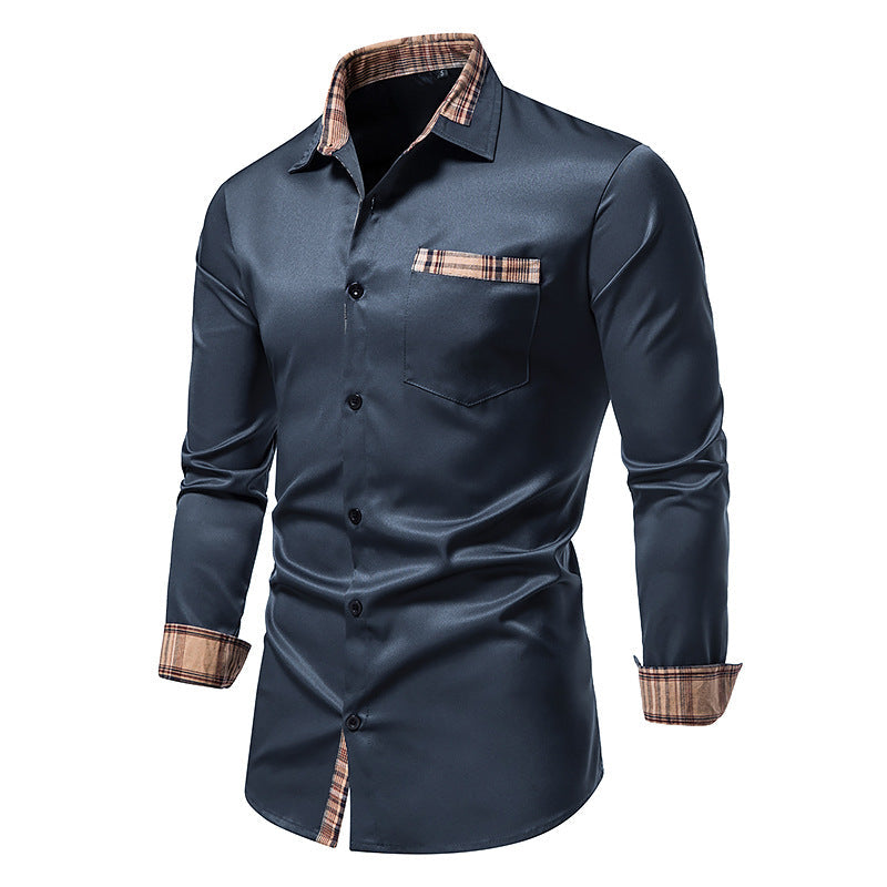 Stuttgart | Modern Herren Casual Langarm Formal