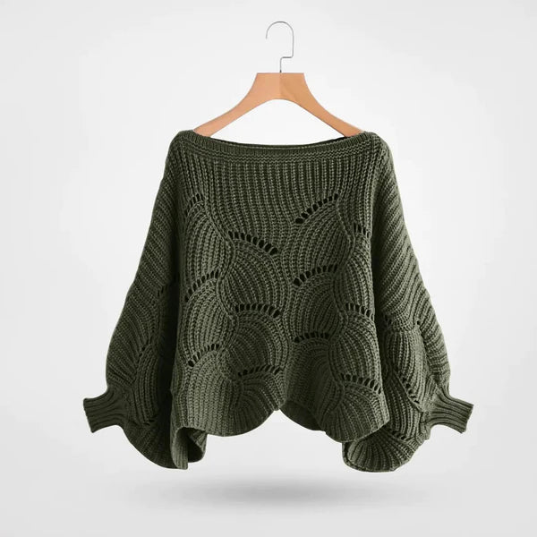 Kalinna | Batwing-Strickpullover für Damen