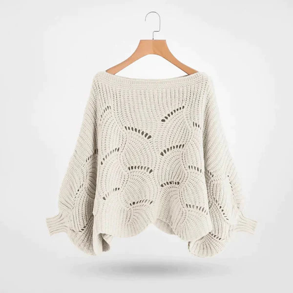 Kalinna | Batwing-Strickpullover für Damen