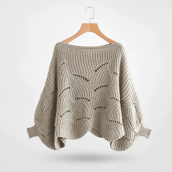 Kalinna | Batwing-Strickpullover für Damen