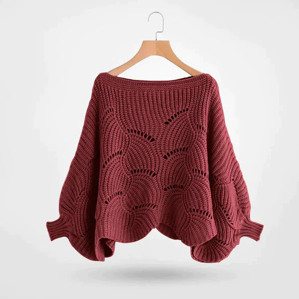 Kalinna | Batwing-Strickpullover für Damen