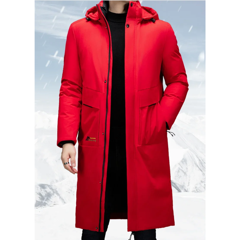 Stilvolle Parka-Winterjacke für Herren