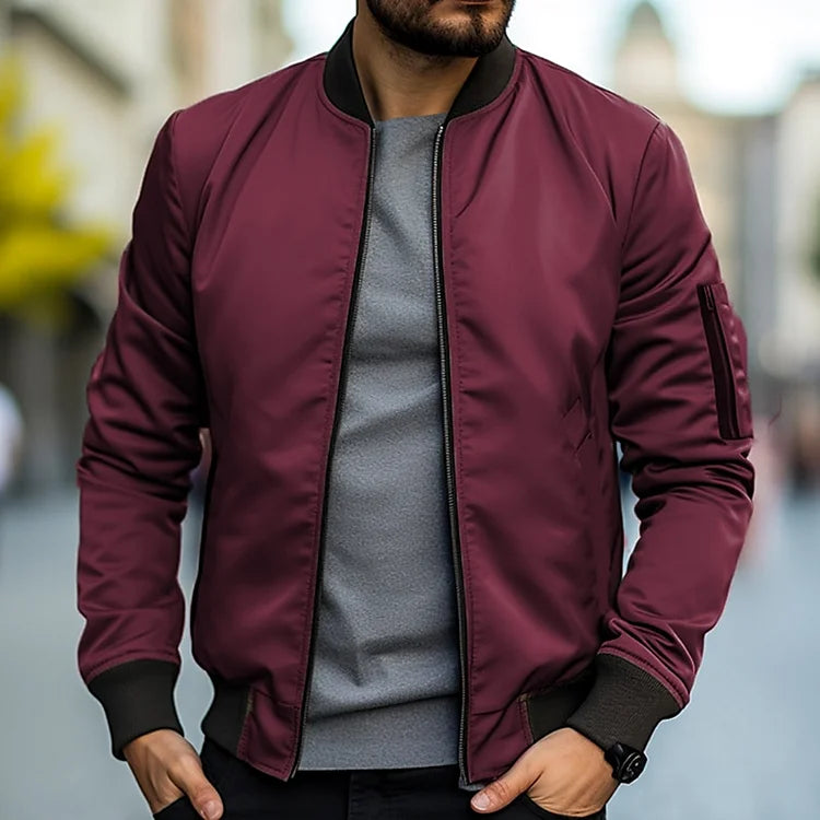 Elegante Bomber-Winterjacke für Herren