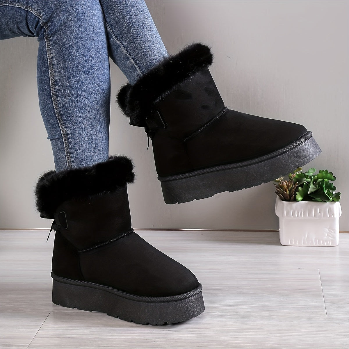 Bequeme Winterstiefel für Frauen