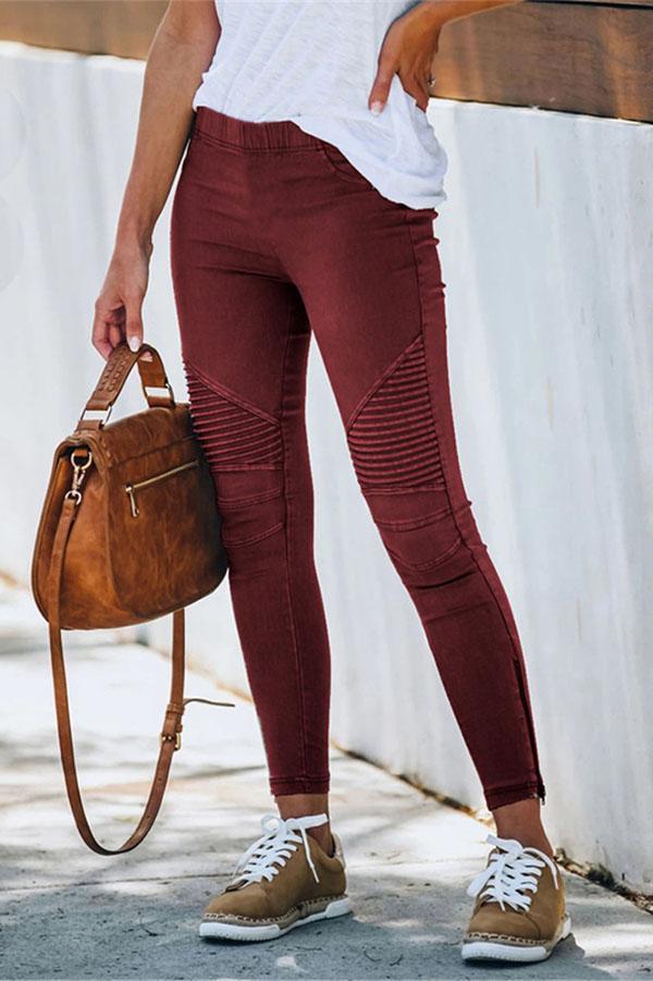 Elegante High-Rise Skinny Jegging - Perfekte Passform & Stil