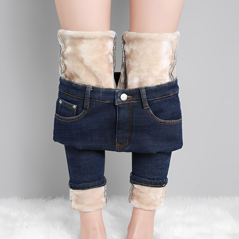 Vera Leigh | Warme Fleece-Jeans