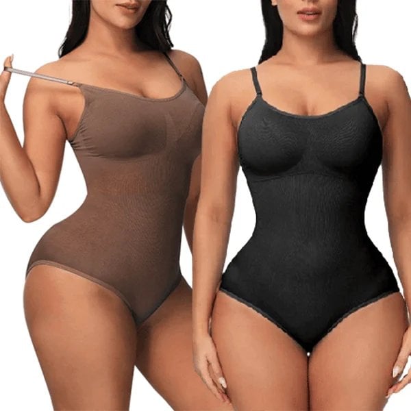 Schwarze Shapewear-Bodysuit - Cori