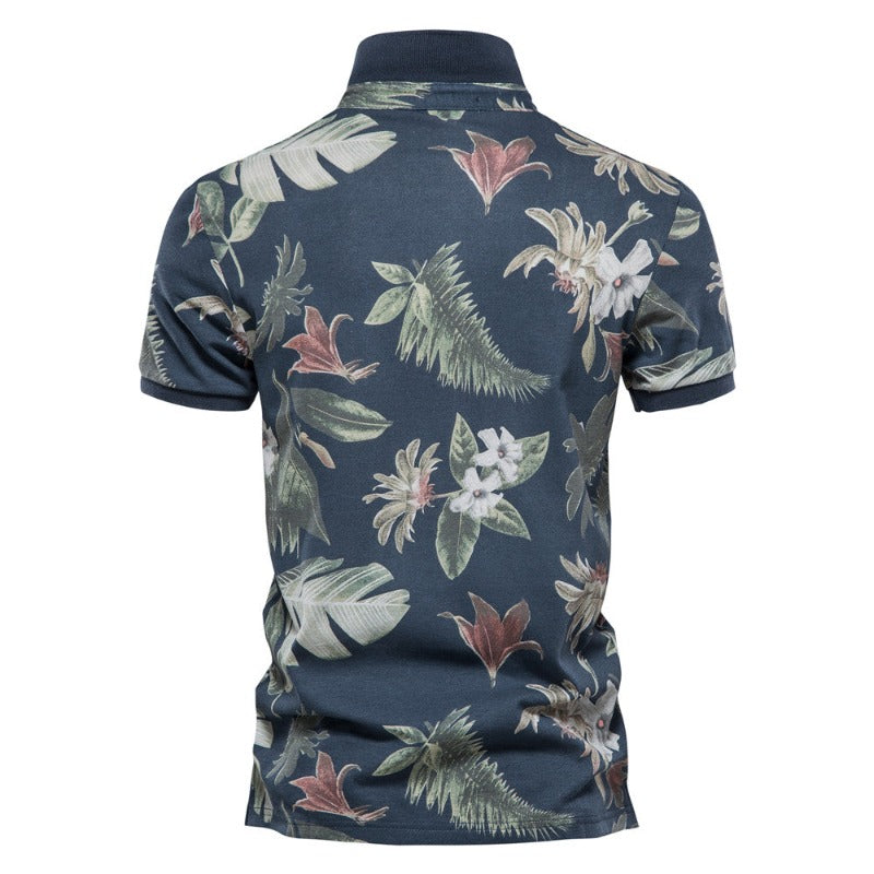 Ethan - Tropical Breeze Polo - Umfassen Sie die hawaiianischen Sommer-Vibes