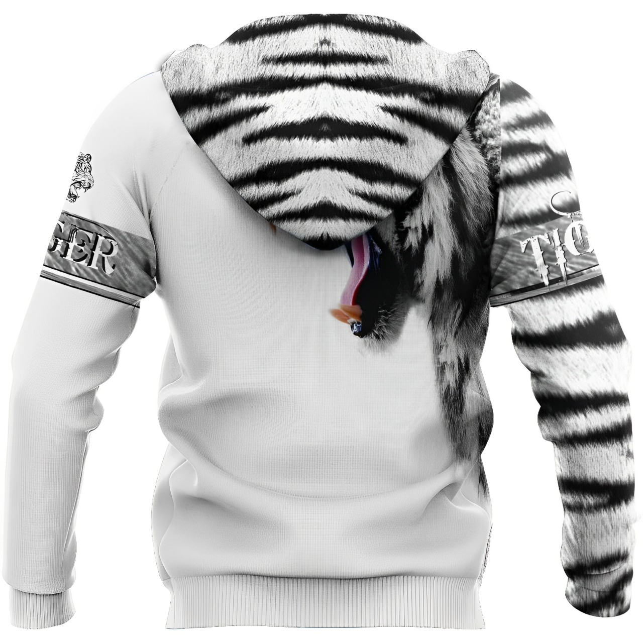 Tiger-Kapuzenjacke für Männer