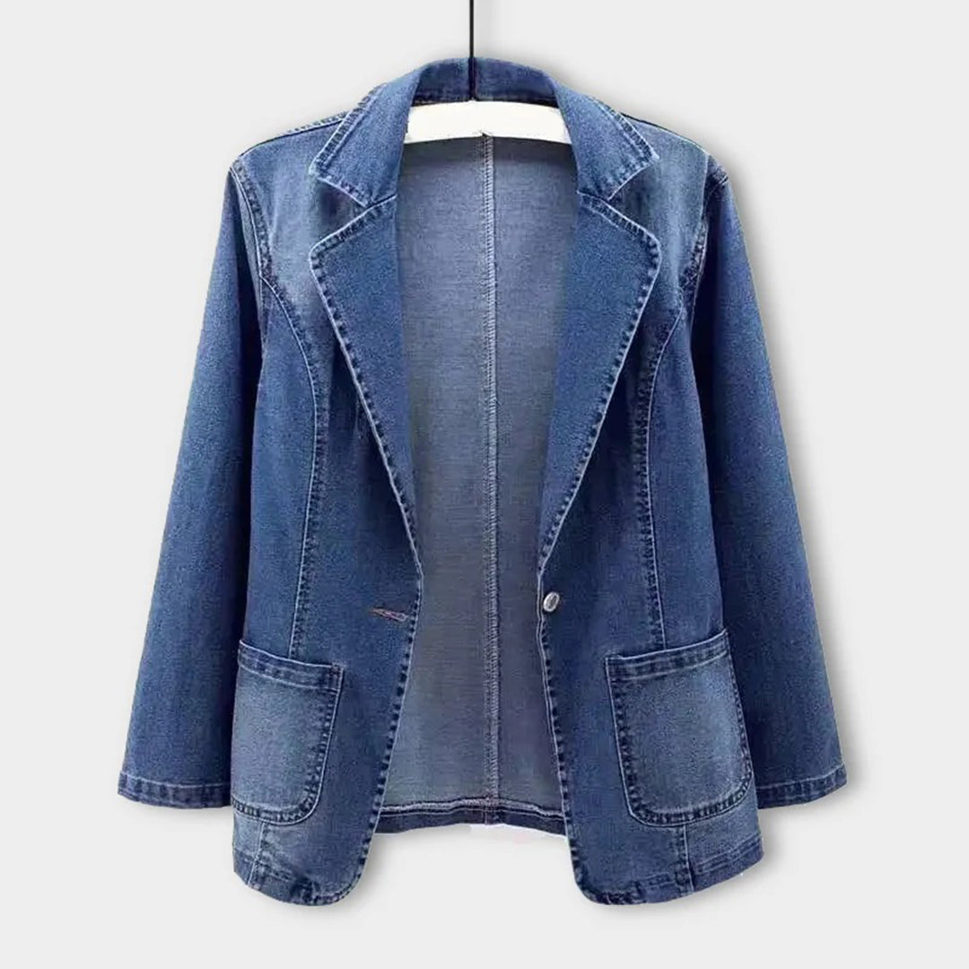 Darya | Moderner Denim-Blazer