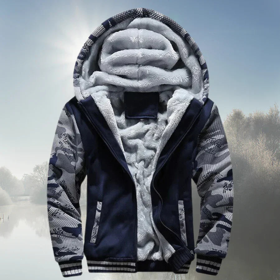 Warme bequeme Winterjacke für Männer