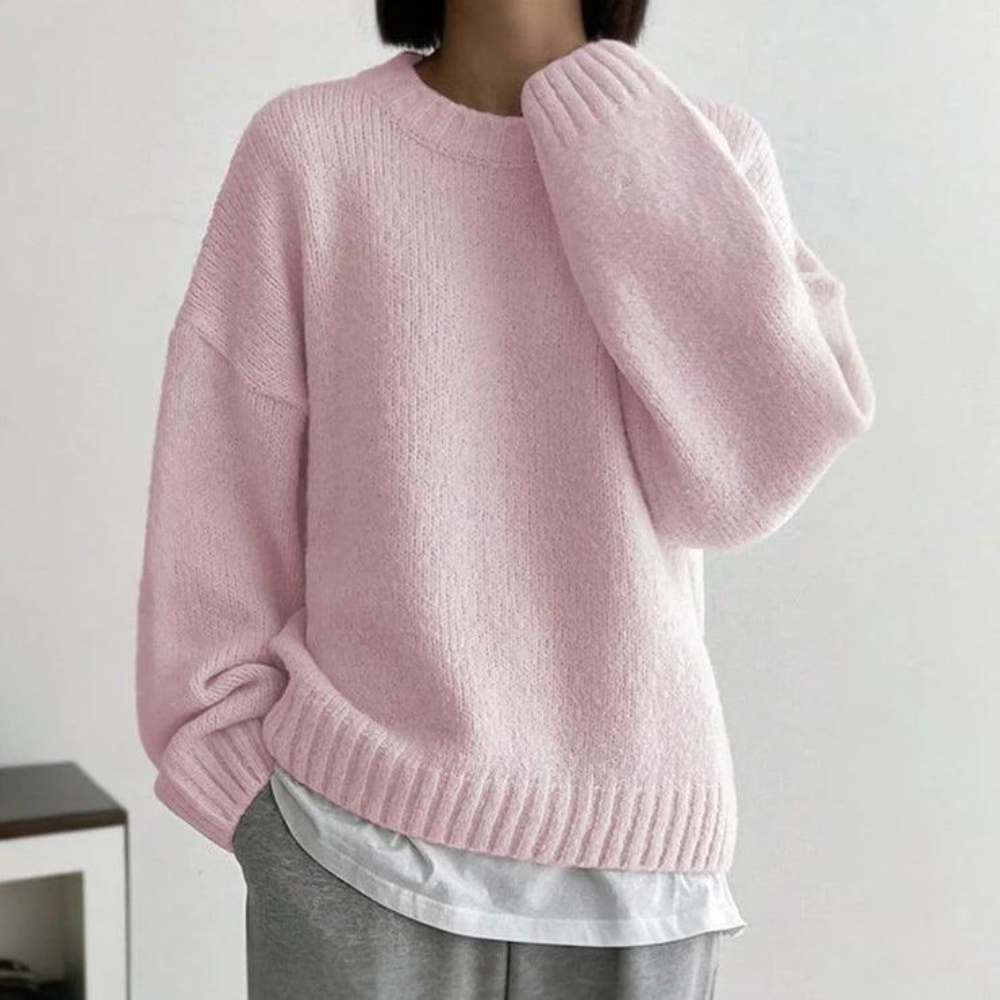 Bequemer Lässiger Pullover Für Mühelosen Stil Und Wärme Für Frauen