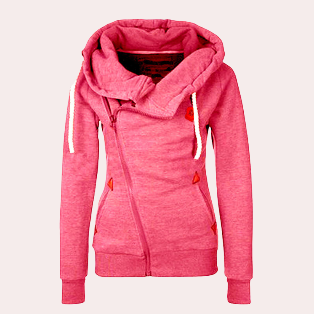 Warme Zip-Up Jacke für Damen