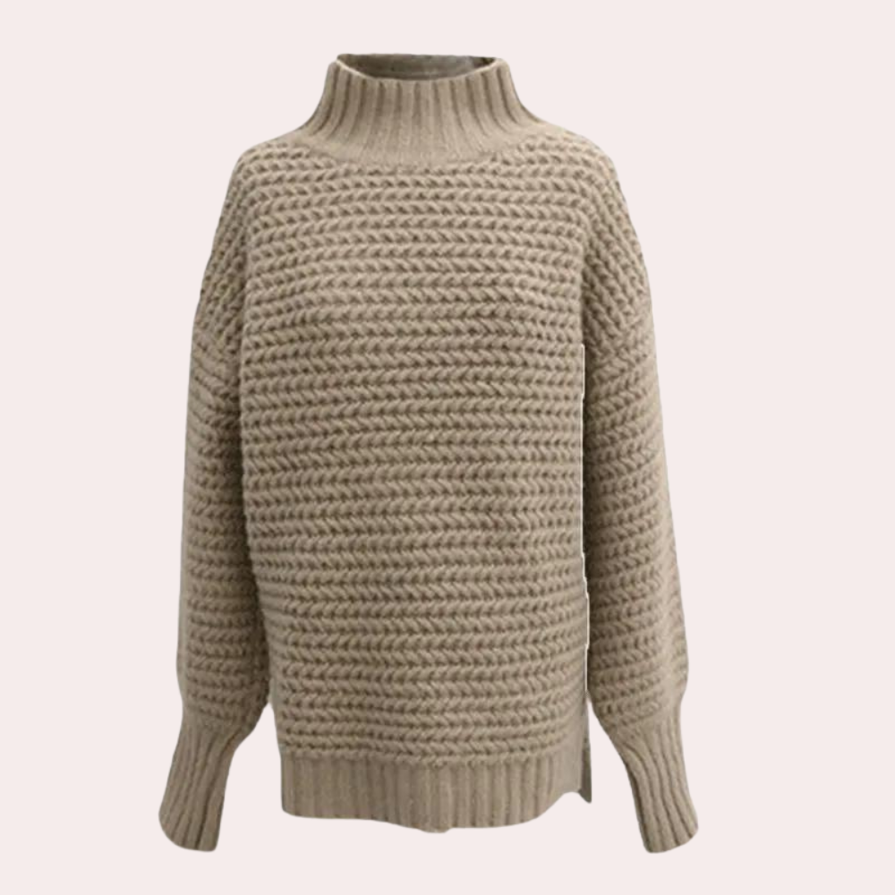 Klassischer Rollkragenpullover Für Zeitlosen Winterstil Für Frauen