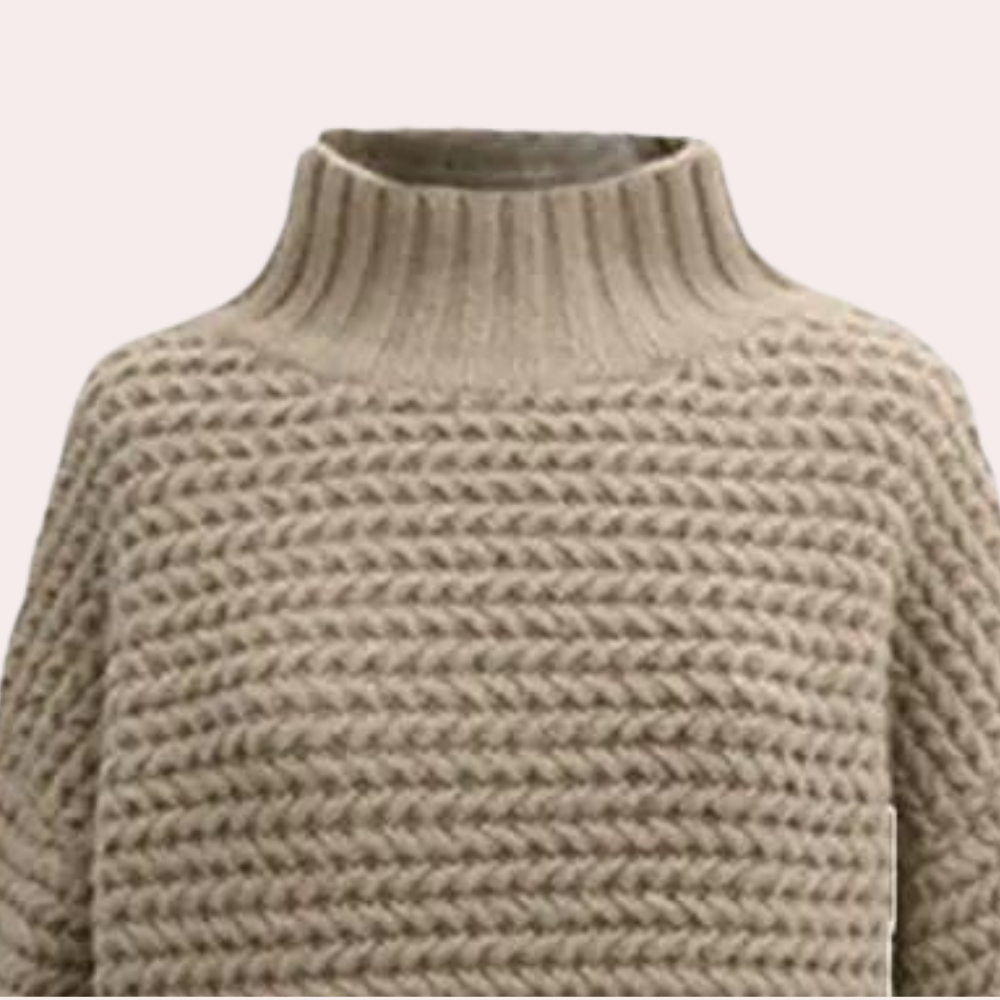 Klassischer Rollkragenpullover Für Zeitlosen Winterstil Für Frauen