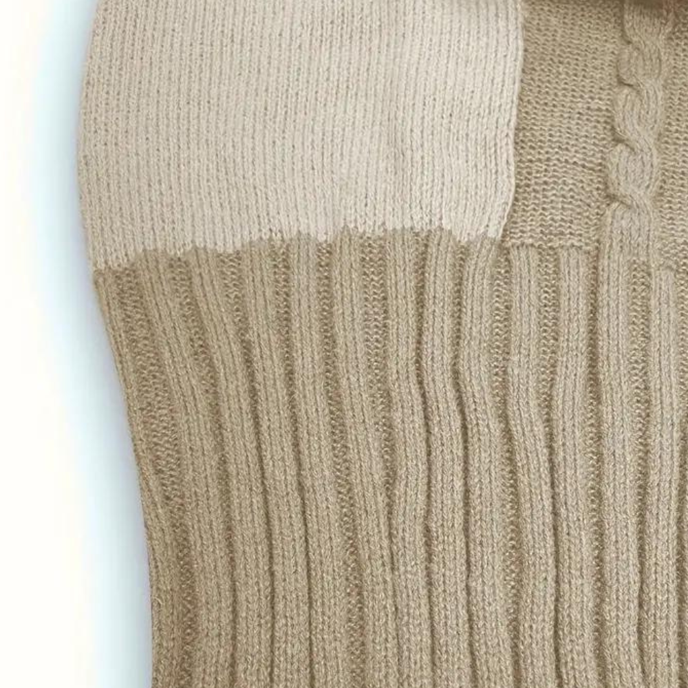 Eleganter Strickpullover mit zeitloser Passform Für Frauen