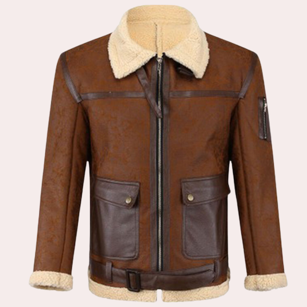 Coole Herren Lederjacke