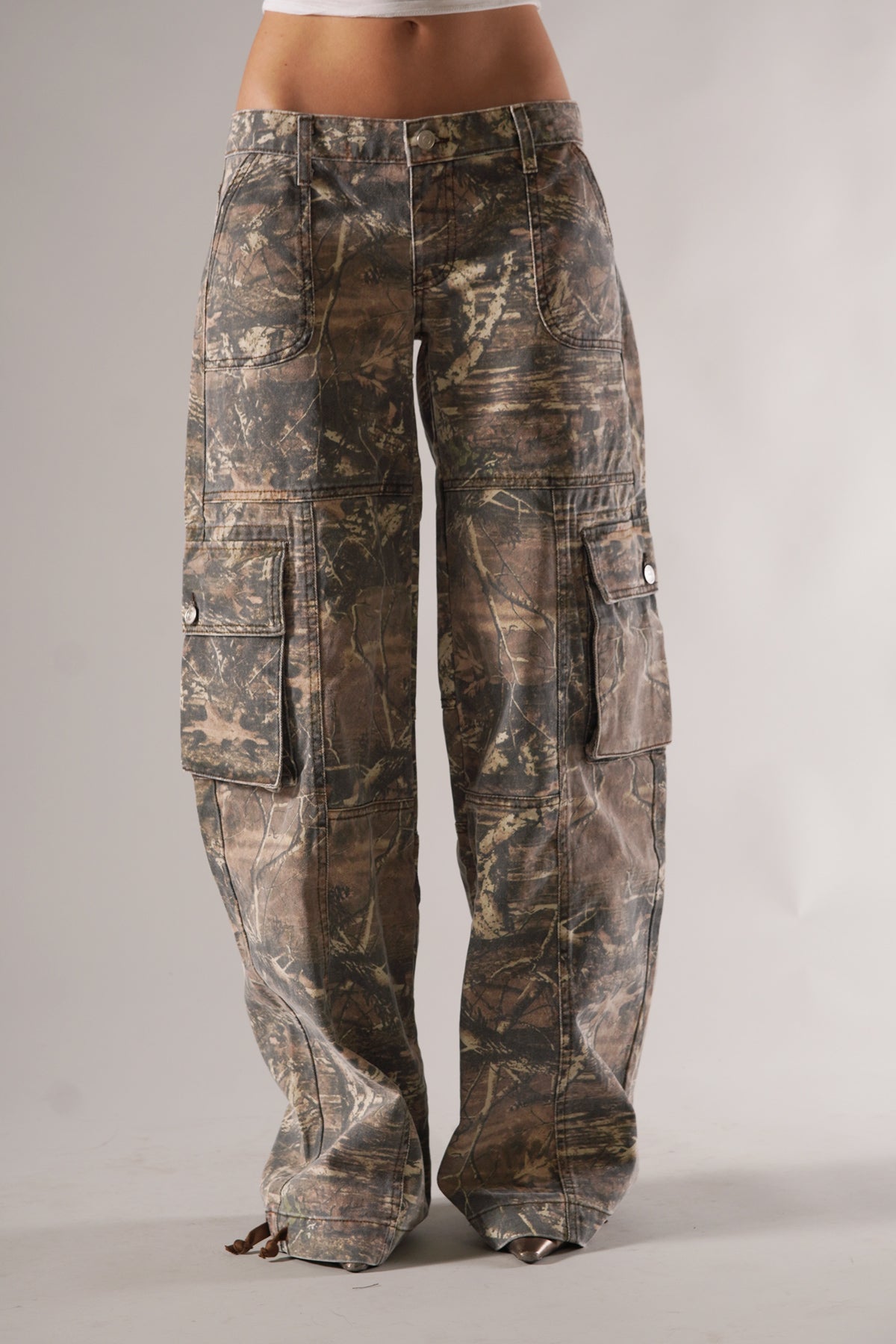 Malina Camo Cargo Pants