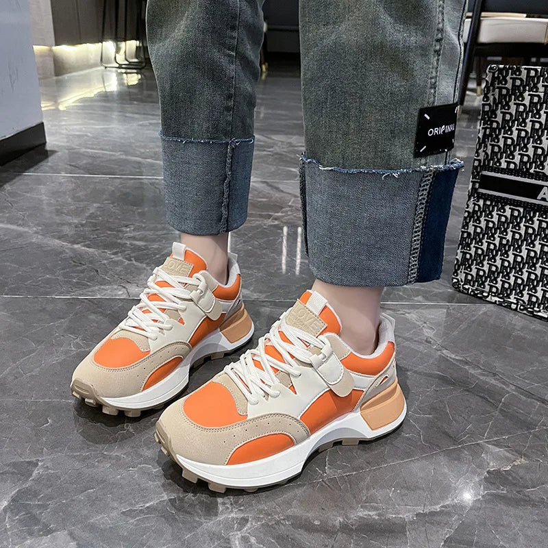 Orange Schuhe - Fleur