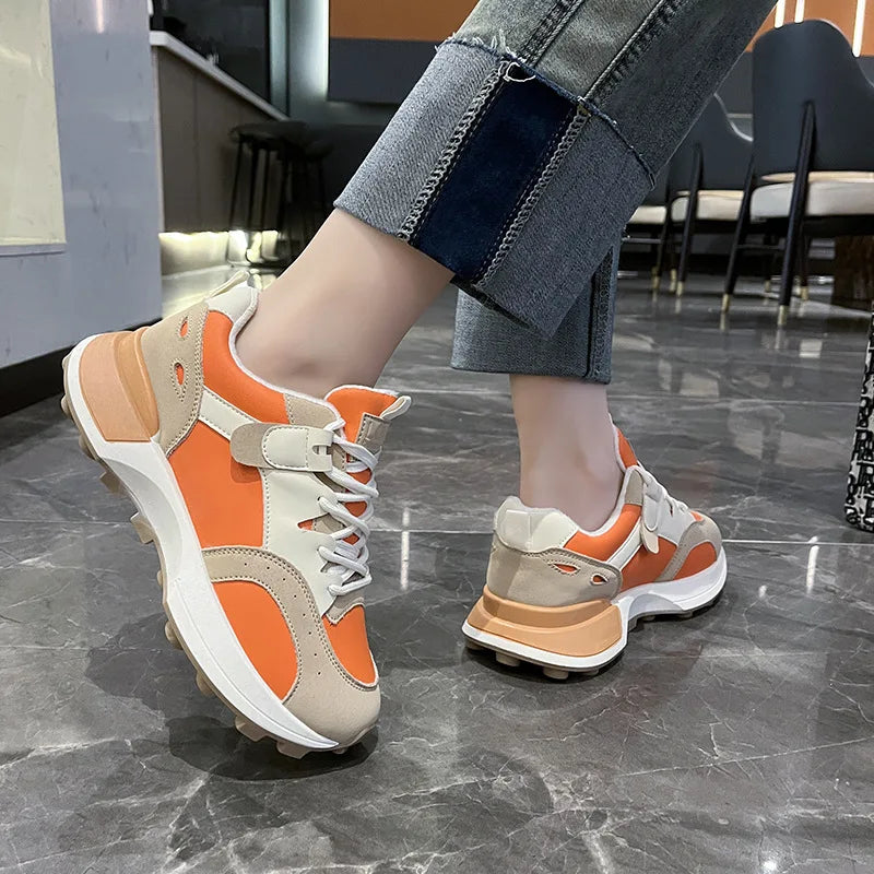 Orange Schuhe - Fleur