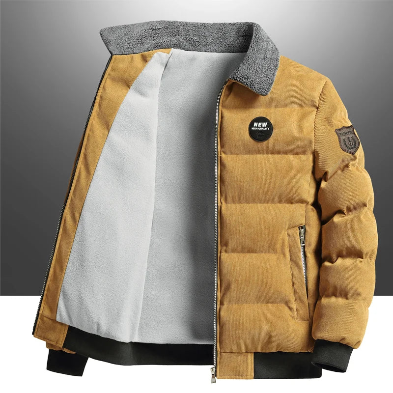 Elegante Puffer-Winterjacke für Herren