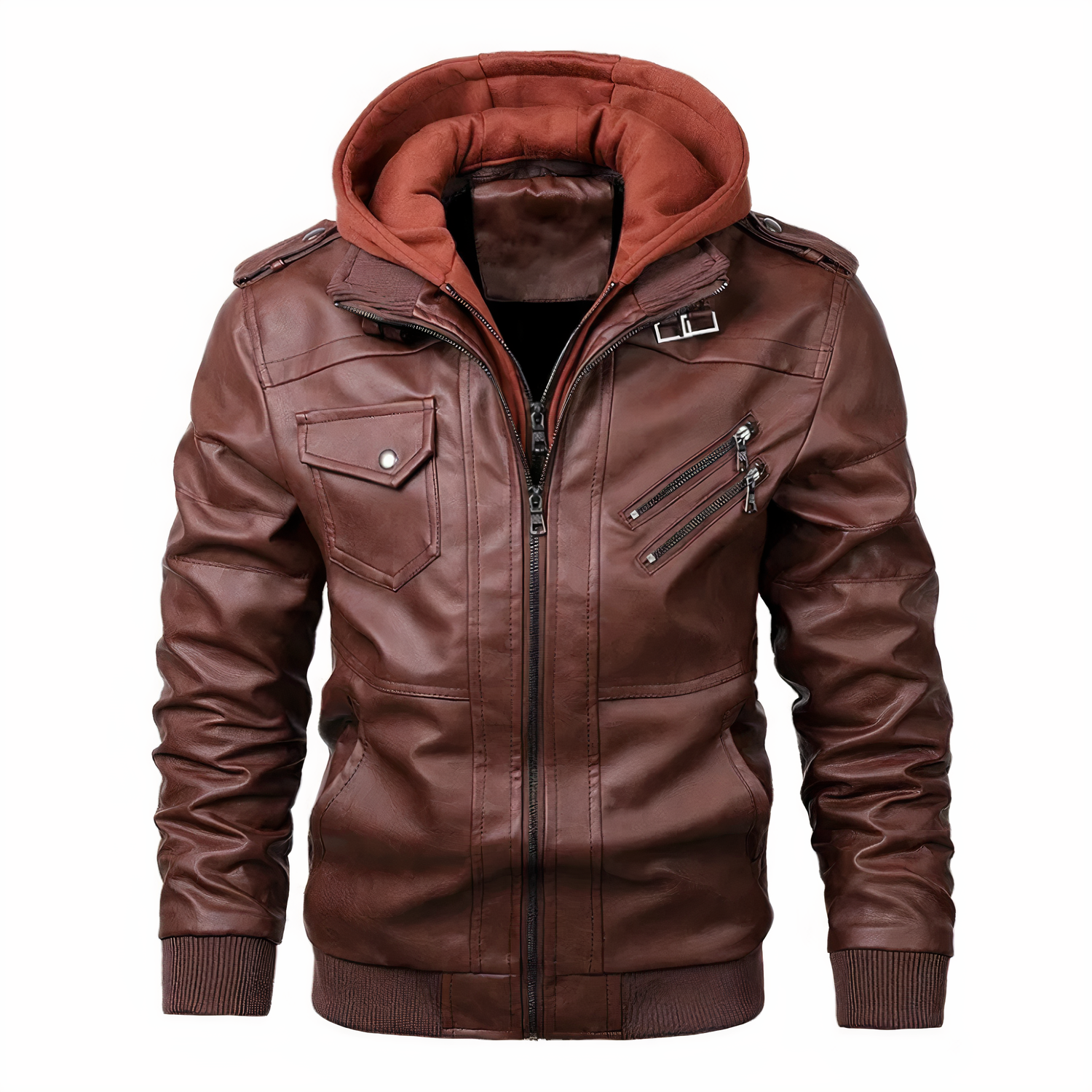 Maskuline Lederjacke für Herren