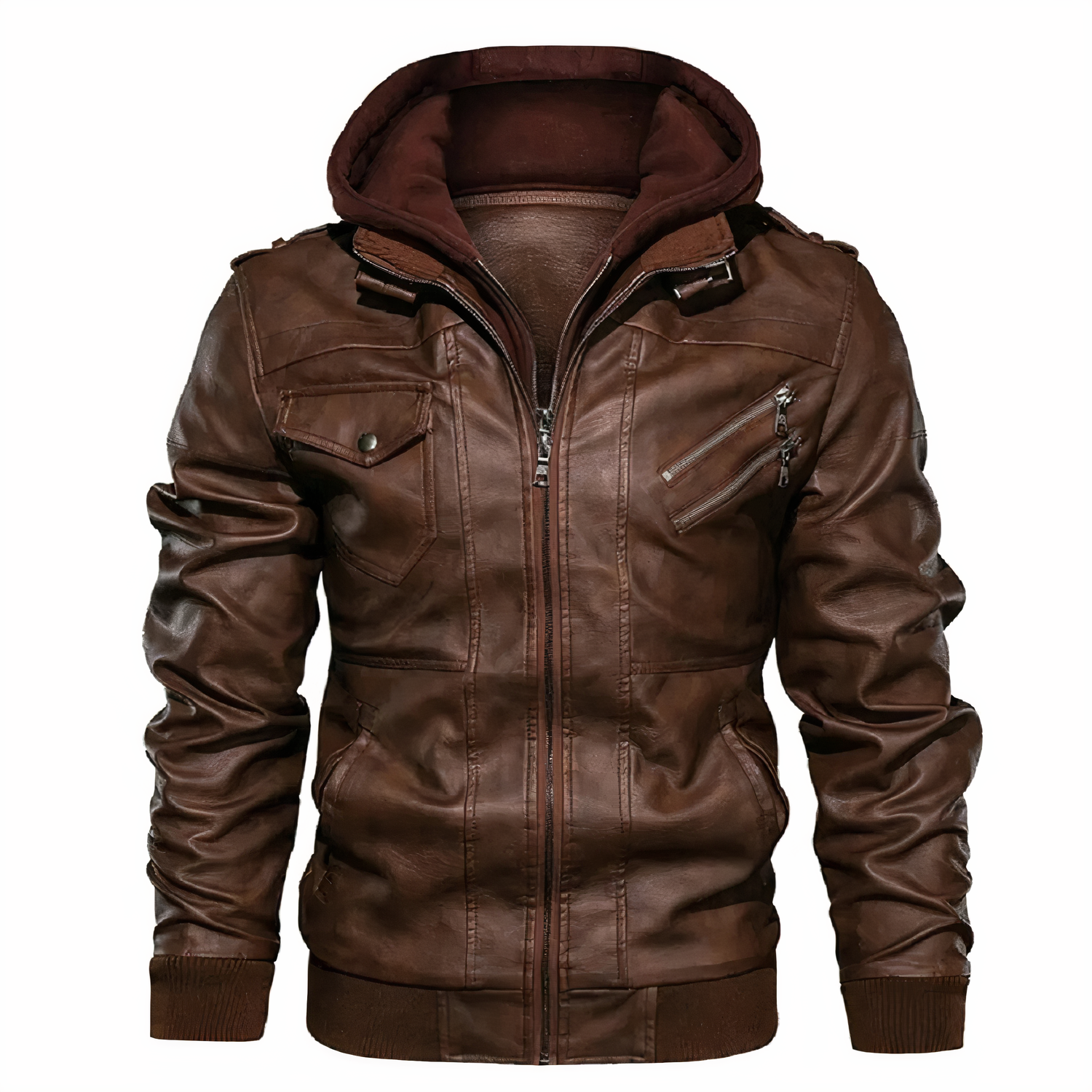 Maskuline Lederjacke für Herren