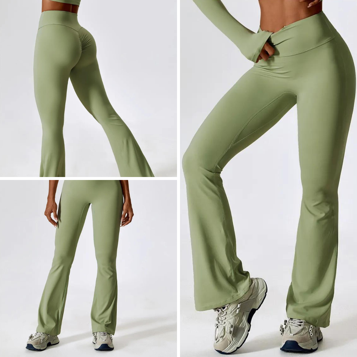 Tracy - Braune Sportleggings und Sport-BH