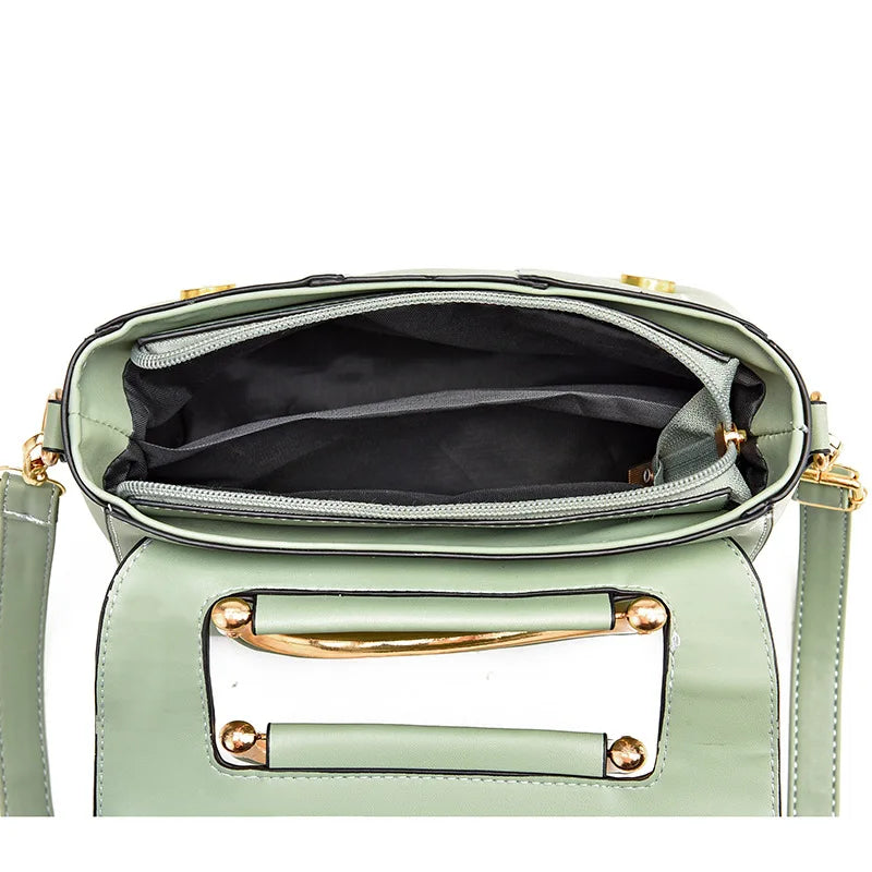 Weinrote Crossbody-Tasche - Celia