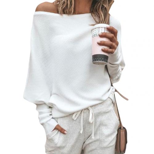 Verführerischer Off-Shoulder Pullover