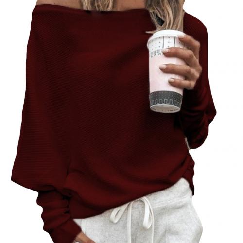 Verführerischer Off-Shoulder Pullover