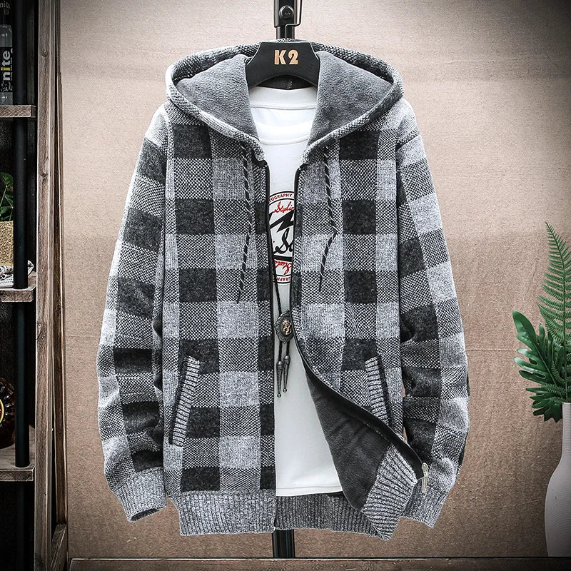 Winterjacke mit Reißverschluss für Männer