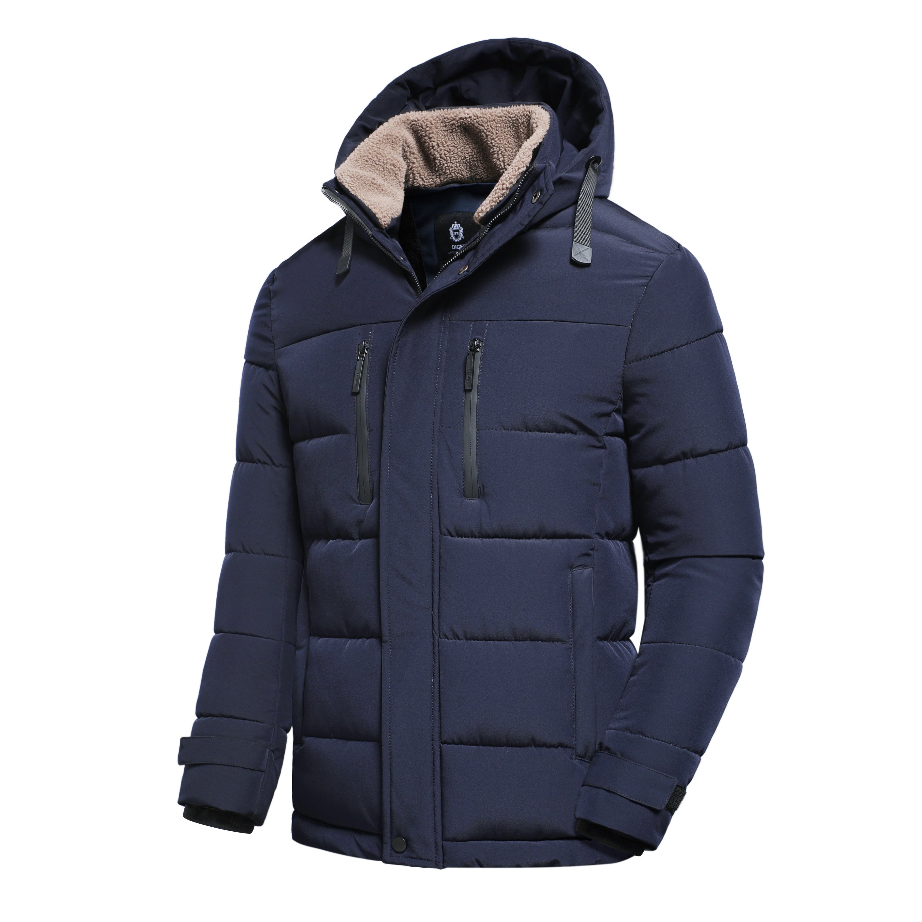 Modische Puffer Winterjacke für Männer