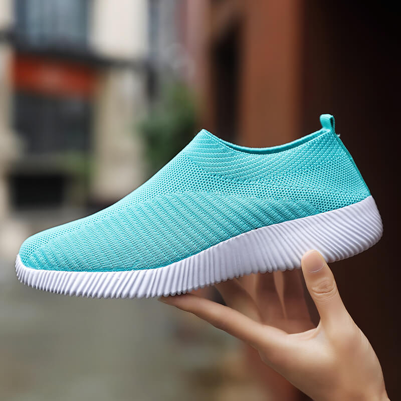 Ava - Rosa Slip-on Mesh Sneakers