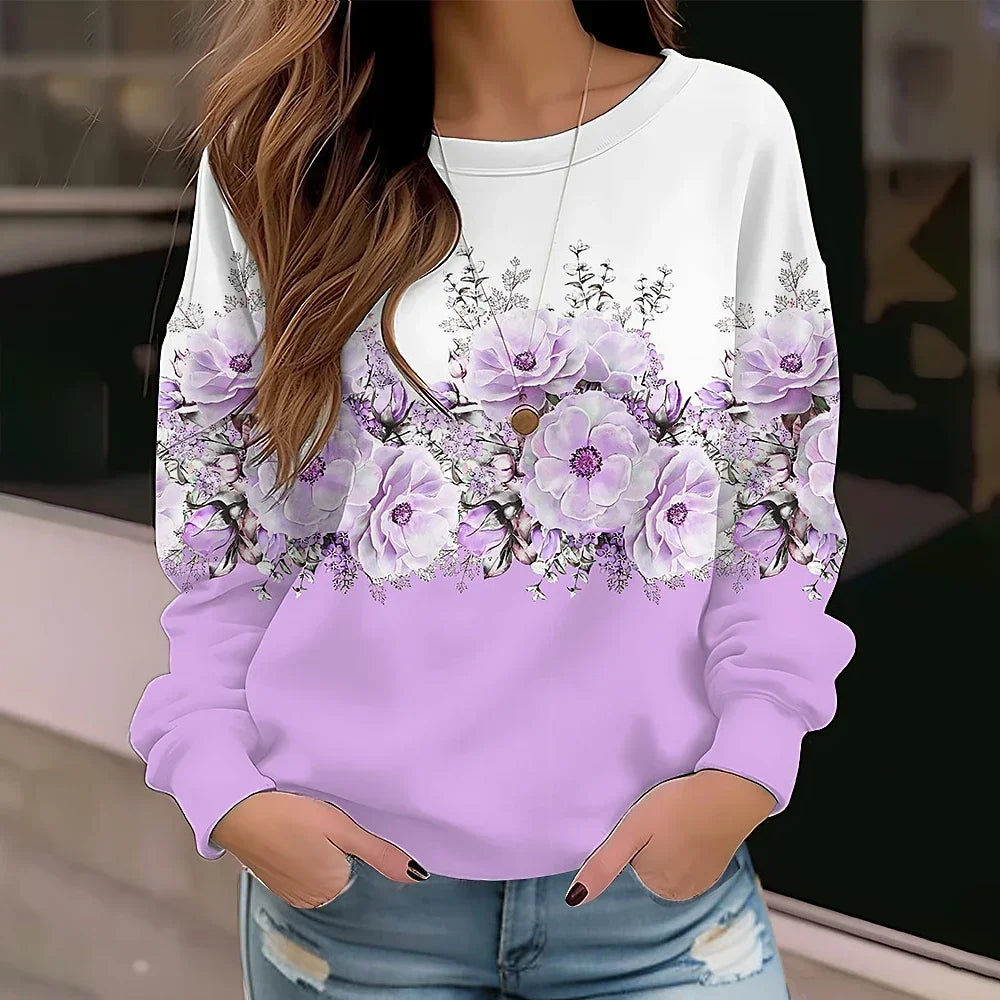 Rosa Vintage Sweatshirt - Eva