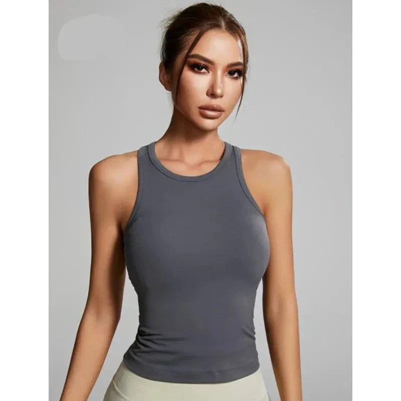 Cleopatra - Hellviolette Sportliche Tanktop