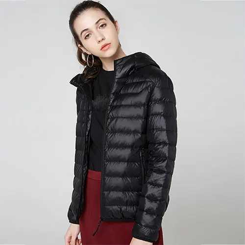 Tilmano | Damen Puffer Jacke | Kapuze