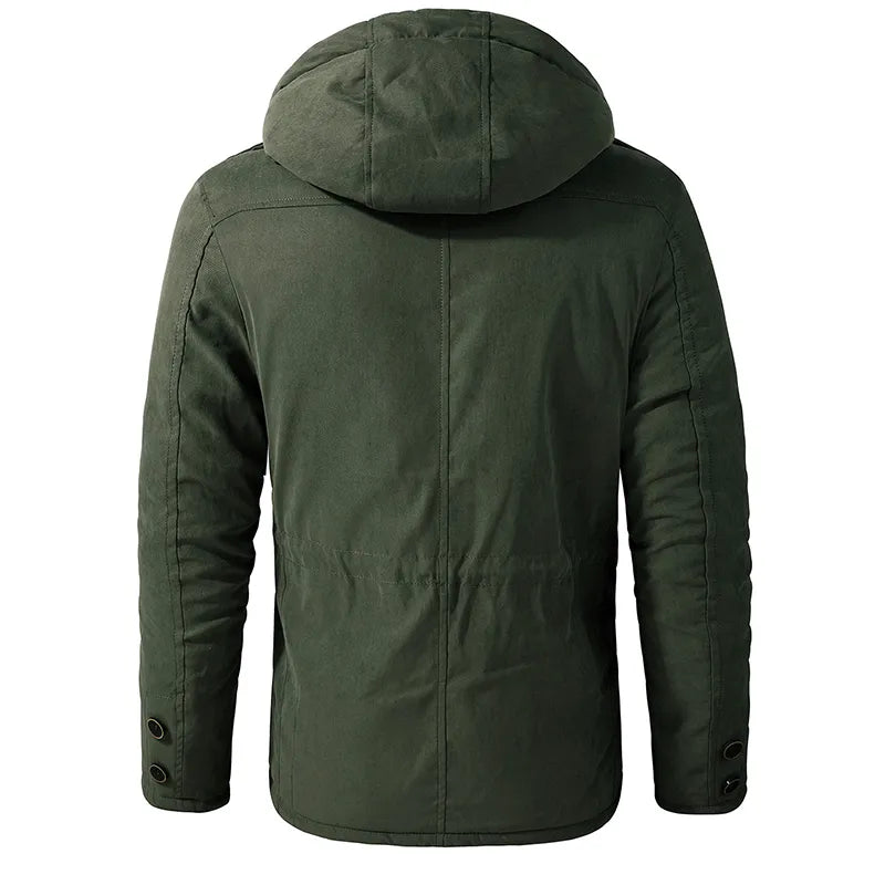 Männlich Cargo Winterjacke für Männer