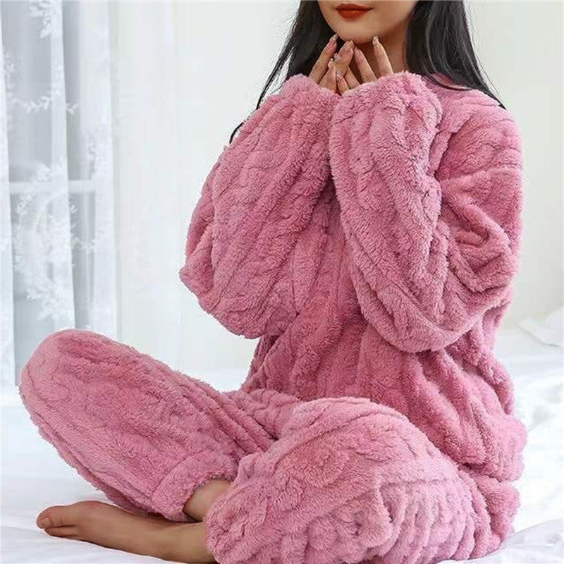 Weiches Damen-Pyjama-Set