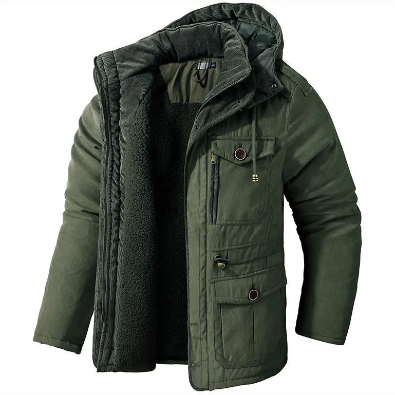 Männlich Cargo Winterjacke für Männer