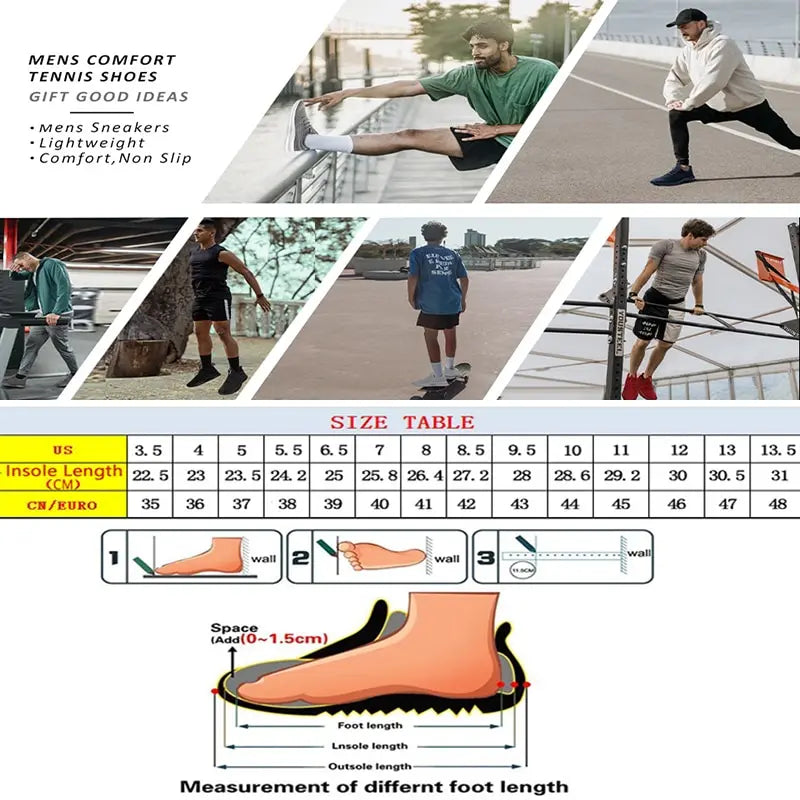 Orthopädische Laufschuhe für Herren - Perry