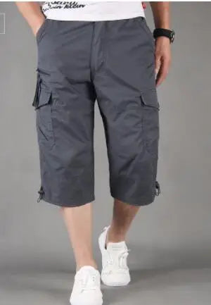 Jermaine - Graue lässige Cargo-Shorts