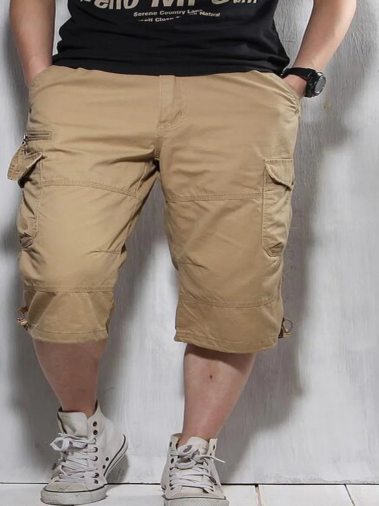 Jermaine - Graue lässige Cargo-Shorts